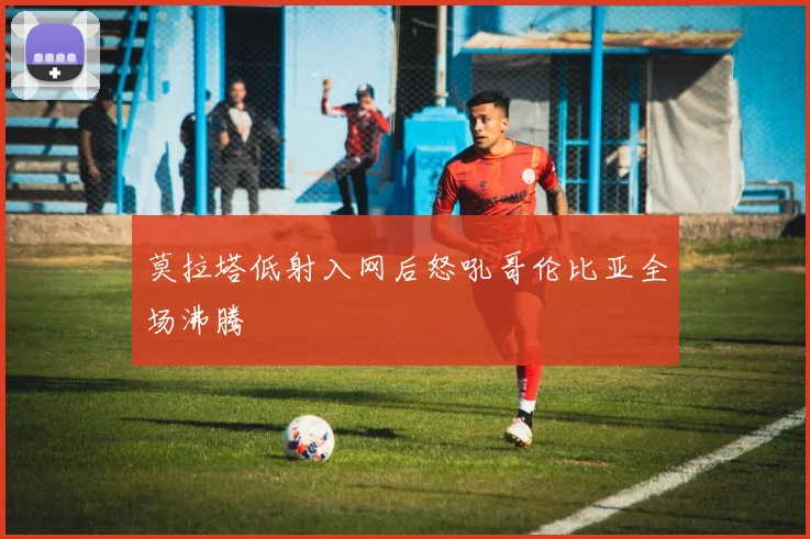 莫拉塔低射入网后怒吼哥伦比亚全场沸腾