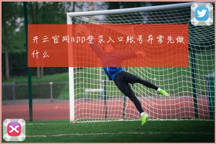 开云官网app登录入口账号异常先做什么
